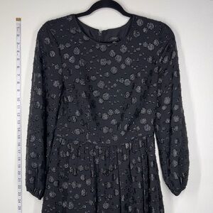 J Crew Women’s Size 2 Black Knee Length